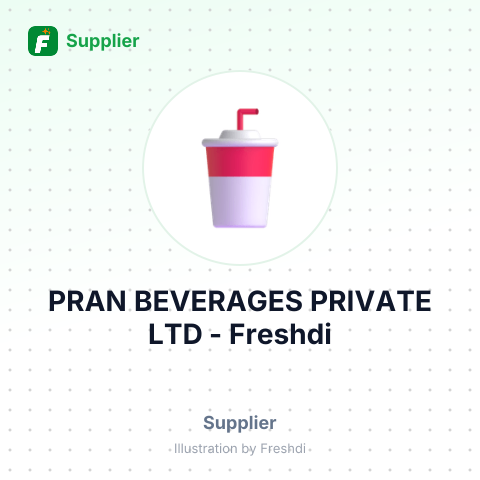 PRAN BEVERAGES PRIVATE LTD – summary card, no photo uploaded yet