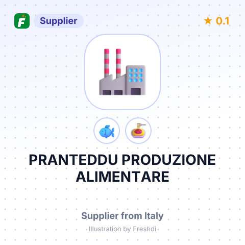 PRANTEDDU PRODUZIONE ALIMENTARE – summary card, no photo uploaded yet