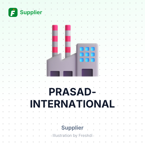 PRASAD INTERNATIONAL – summary card, no photo uploaded yet