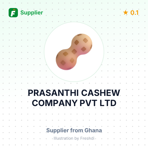 PRASANTHI CASHEW COMPANY PVT LTD – summary card, no photo uploaded yet