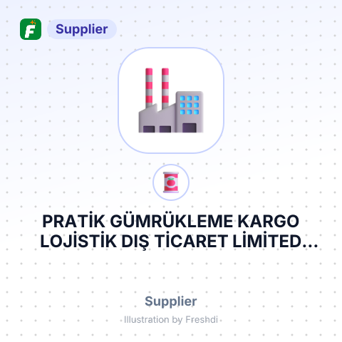 PRATİK GÜMRÜKLEME KARGO LOJİSTİK DIŞ TİCARET LİMİTED ŞİRKETİ – summary card, no photo uploaded yet