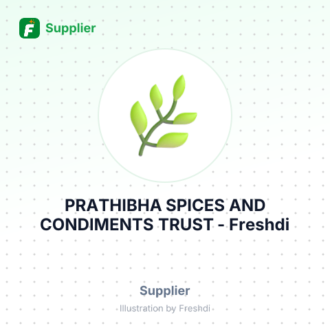 PRATHIBHA SPICES AND CONDIMENTS TRUST – summary card, no photo uploaded yet