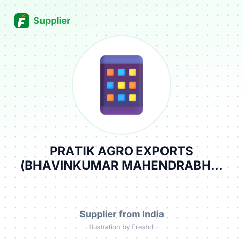 PRATIK AGRO EXPORTS (BHAVINKUMAR MAHENDRABHAI SHAH) – summary card, no photo uploaded yet