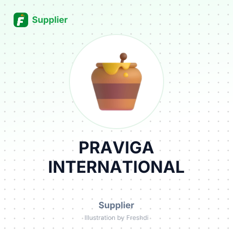 PRAVIGA INTERNATIONAL – summary card, no photo uploaded yet