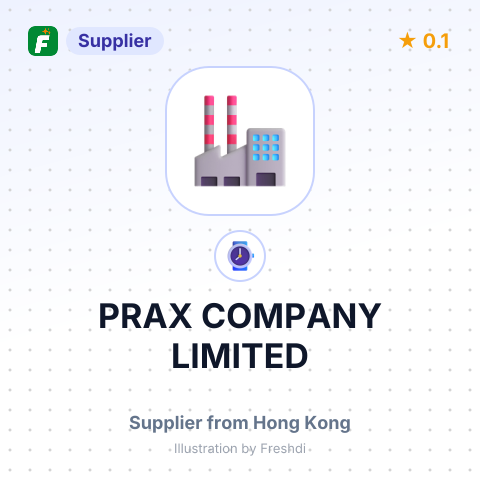 PRAX COMPANY LIMITED – summary card, no photo uploaded yet