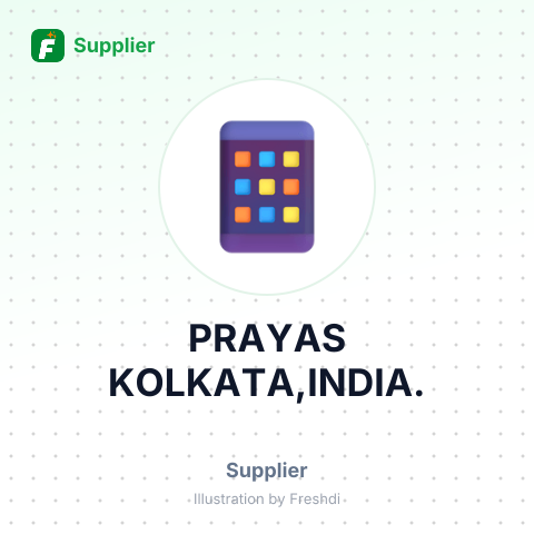 PRAYAS KOLKATA,INDIA. – summary card, no photo uploaded yet