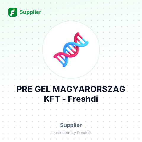 PRE GEL MAGYARORSZAG KFT – summary card, no photo uploaded yet