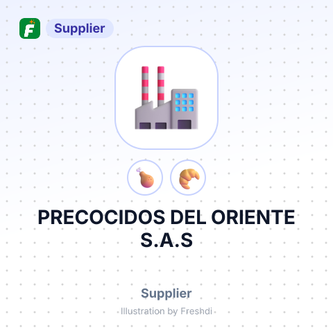 PRECOCIDOS DEL ORIENTE S.A.S – summary card, no photo uploaded yet