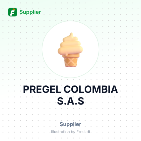 PREGEL COLOMBIA S.A.S – summary card, no photo uploaded yet