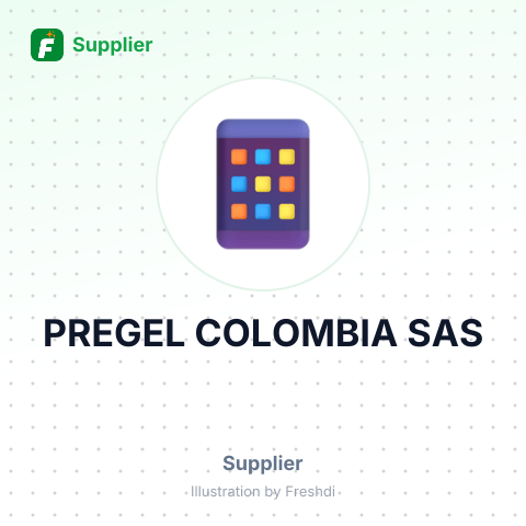 PREGEL COLOMBIA SAS – summary card, no photo uploaded yet