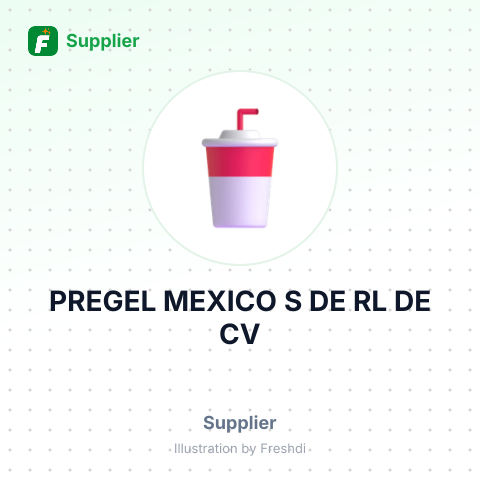 PREGEL MEXICO S DE RL DE CV – summary card, no photo uploaded yet