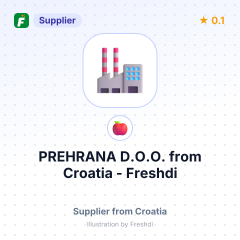 PREHRANA D.O.O. – summary card, no photo uploaded yet