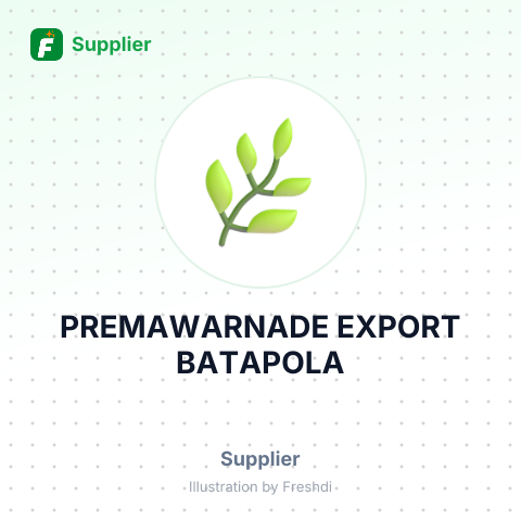 PREMAWARNADE EXPORT BATAPOLA – summary card, no photo uploaded yet