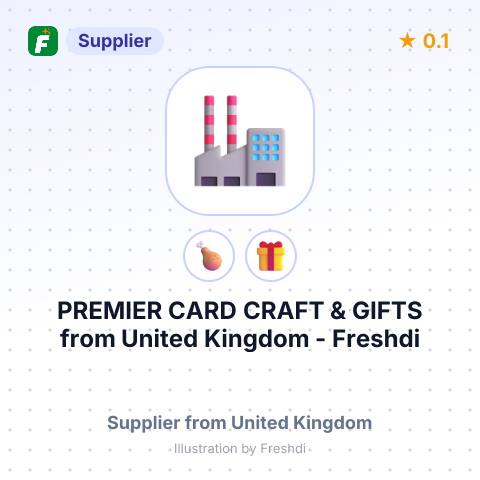 PREMIER CARD CRAFT & GIFTS – summary card, no photo uploaded yet