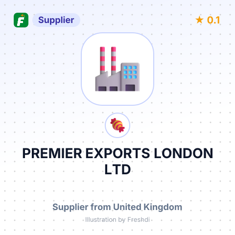 PREMIER EXPORTS LONDON LTD – summary card, no photo uploaded yet