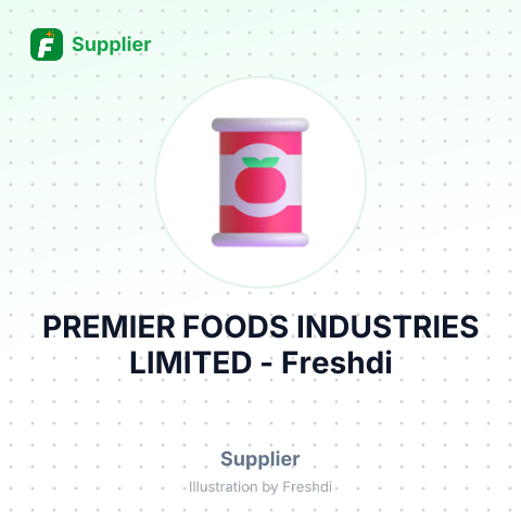 PREMIER FOODS INDUSTRIES LIMITED – summary card, no photo uploaded yet