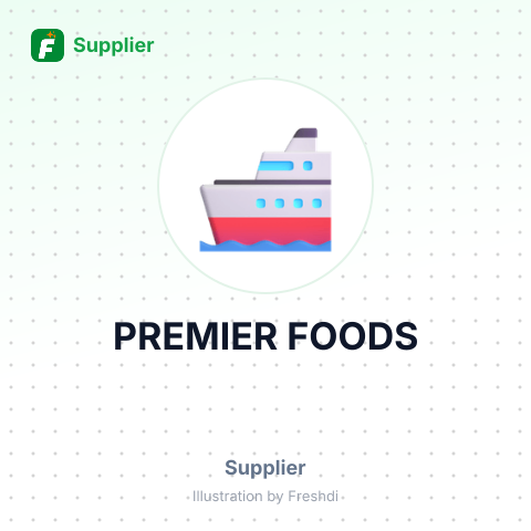 PREMIER FOODS – summary card, no photo uploaded yet