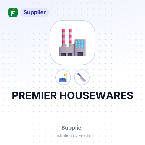 PREMIER HOUSEWARES – summary card, no photo uploaded yet