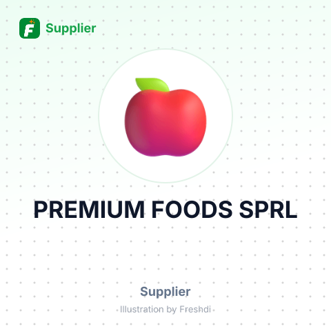 PREMIUM FOODS SPRL – summary card, no photo uploaded yet