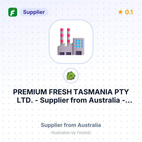 PREMIUM FRESH TASMANIA PTY LTD. – summary card, no photo uploaded yet