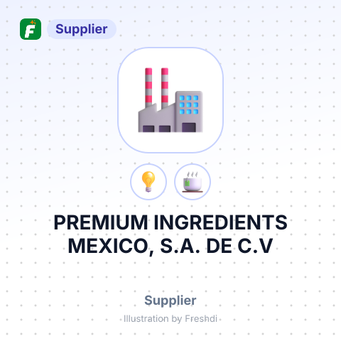 PREMIUM INGREDIENTS MEXICO, S.A. DE C.V – summary card, no photo uploaded yet