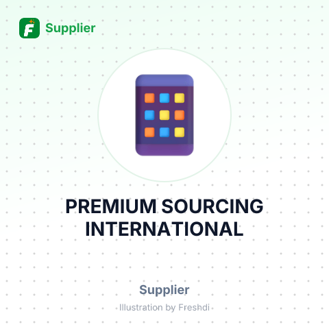 PREMIUM SOURCING INTERNATIONAL – summary card, no photo uploaded yet