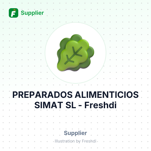 PREPARADOS ALIMENTICIOS SIMAT SL – summary card, no photo uploaded yet