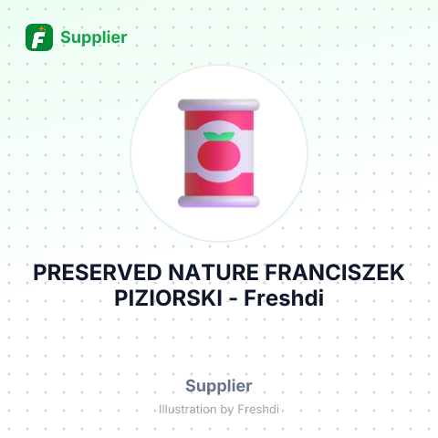 PRESERVED NATURE FRANCISZEK PIZIORSKI – summary card, no photo uploaded yet