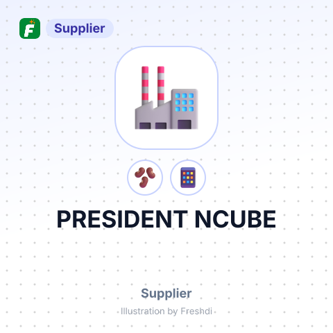 PRESIDENT NCUBE – summary card, no photo uploaded yet