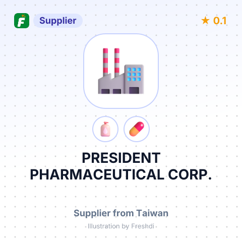 PRESIDENT PHARMACEUTICAL CORP. – summary card, no photo uploaded yet