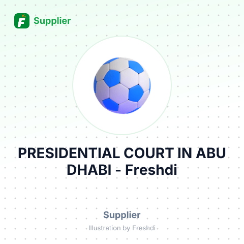 PRESIDENTIAL COURT IN ABU DHABI – summary card, no photo uploaded yet