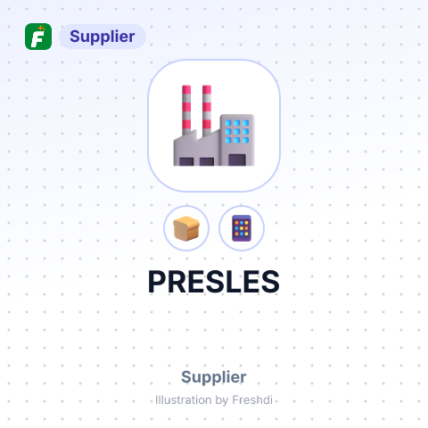 PRESLES – summary card, no photo uploaded yet