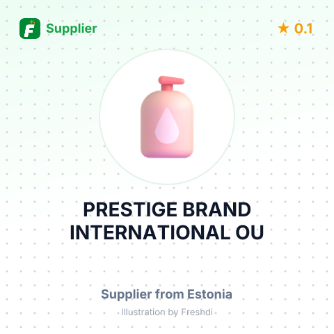 PRESTIGE BRAND INTERNATIONAL OU – summary card, no photo uploaded yet
