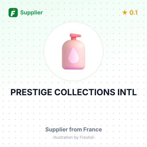 PRESTIGE COLLECTIONS INTL – summary card, no photo uploaded yet