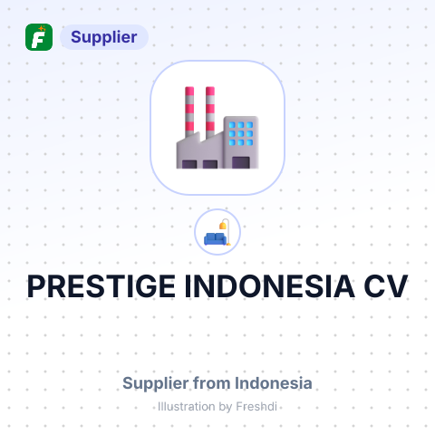 PRESTIGE INDONESIA CV – summary card, no photo uploaded yet