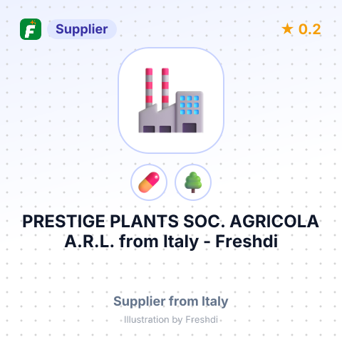 PRESTIGE PLANTS SOC. AGRICOLA A.R.L. – summary card, no photo uploaded yet