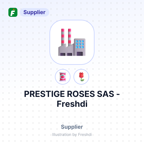 PRESTIGE ROSES SAS – summary card, no photo uploaded yet
