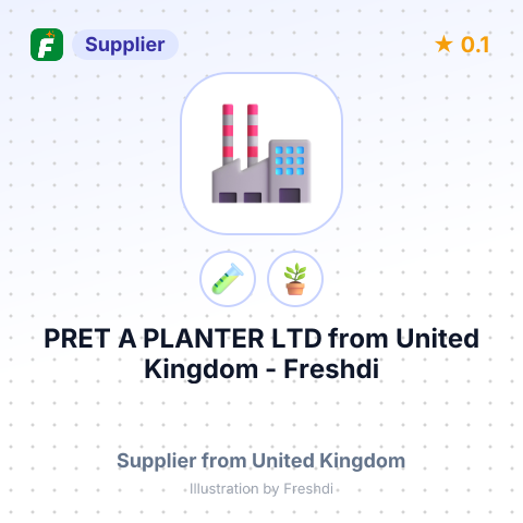 PRET A PLANTER LTD – summary card, no photo uploaded yet