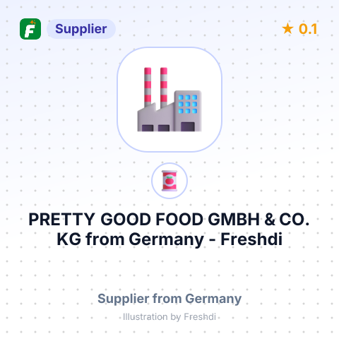 PRETTY GOOD FOOD GMBH & CO. KG – summary card, no photo uploaded yet