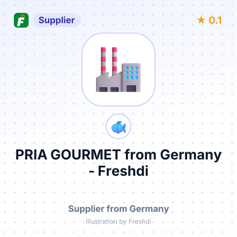 PRIA GOURMET – summary card, no photo uploaded yet