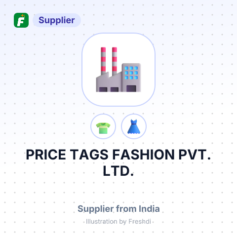 PRICE TAGS FASHION PVT. LTD. – summary card, no photo uploaded yet