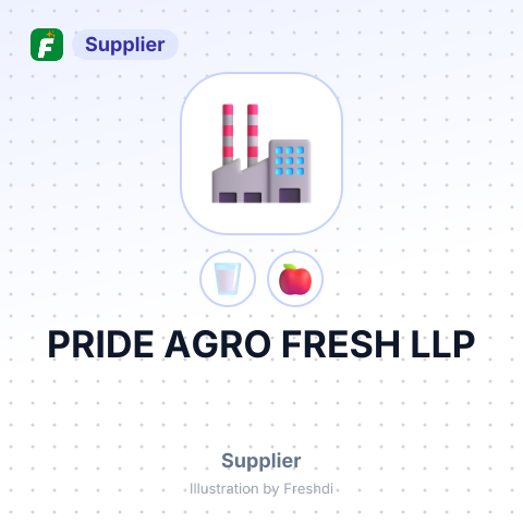 PRIDE AGRO FRESH LLP – summary card, no photo uploaded yet