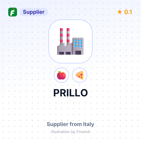 PRILLO – summary card, no photo uploaded yet
