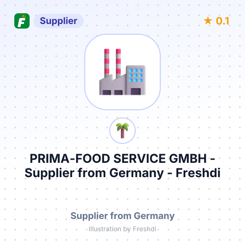 PRIMA-FOOD SERVICE GMBH – summary card, no photo uploaded yet