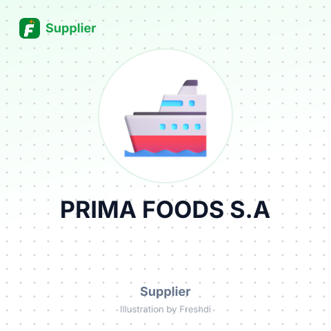 PRIMA FOODS S.A – summary card, no photo uploaded yet