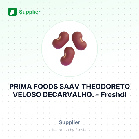 PRIMA FOODS SAAV THEODORETO VELOSO DECARVALHO. – summary card, no photo uploaded yet