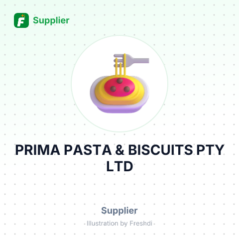 PRIMA PASTA & BISCUITS PTY LTD – summary card, no photo uploaded yet