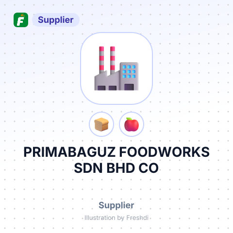 PRIMABAGUZ FOODWORKS SDN BHD CO – summary card, no photo uploaded yet
