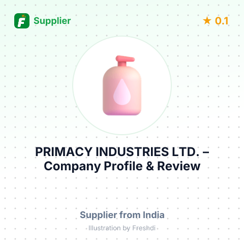 PRIMACY INDUSTRIES LTD. – summary card, no photo uploaded yet