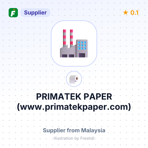 PRIMATEK PAPER (www.primatekpaper.com) – summary card, no photo uploaded yet